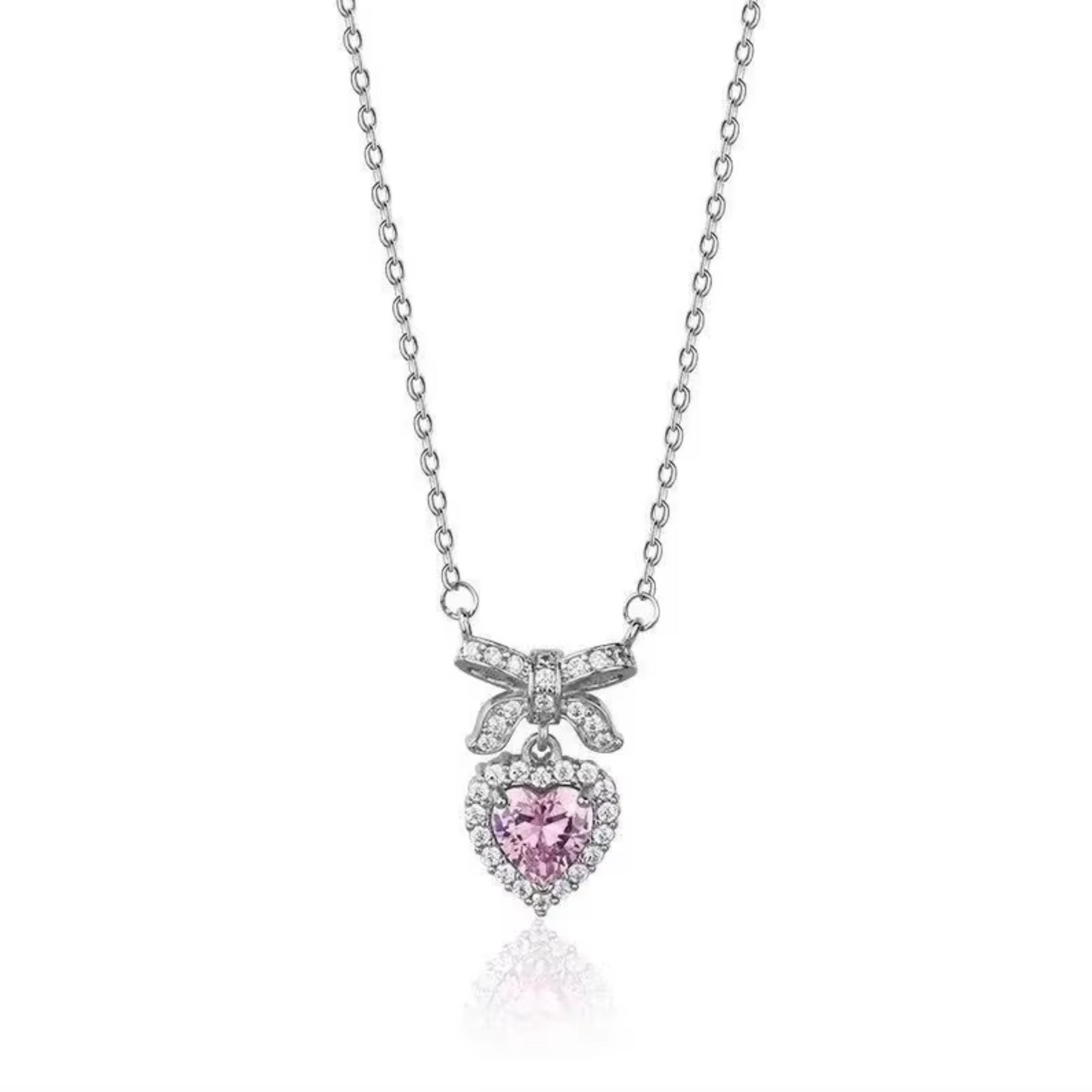 Romantic heart necklace