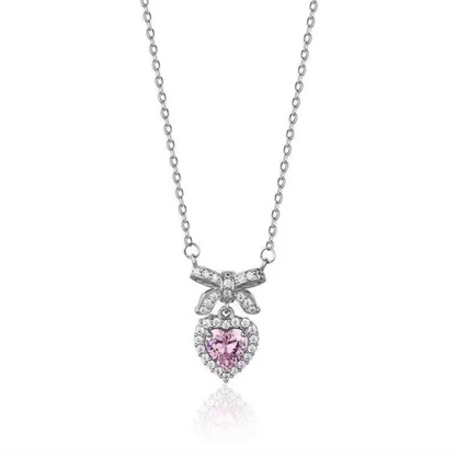 Romantic heart necklace